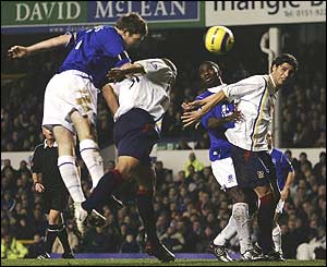 Alan Stubbs heads home