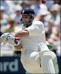 Graham Thorpe in action for England