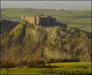 Paul Healy, from Ammanford, took this picture of Carreg Cennen Castle