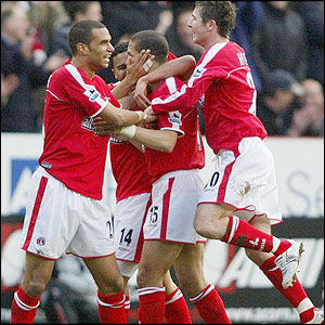 Talal El Karkouri scores for Charlton