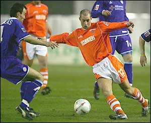 Danny Coid looks to break the deadlock at Bloomfield Road