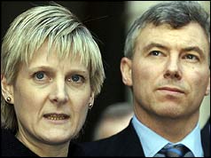 Sally Clark and husband Stephen