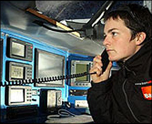 MacArthur has an on-board satellite phone and state-of-the-art equipment to help her plot the best course