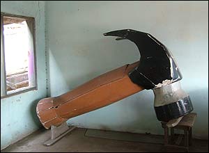 Hammer coffin (Picture: Nicky Barranger)