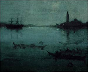 Whistler Lagoon, Venice, at Tate Britain 