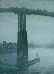 Whistler Nocturne, Battersea Bridge, at Tate Britain 