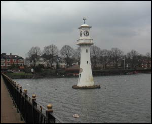 The lighthouse at Roath Park in Cardiff brings back memories for Samantha Wilson