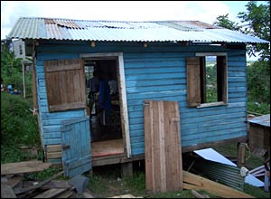 House of Glenis in Harford village, Grenada