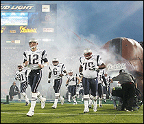New England take to the field