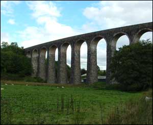 Colin and Gloria Edwards sent in this image of the Cynghordy viaduct