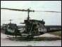 Burnt-out helicopter