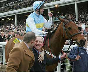 Hardy Eustace's victory is savoured by O'Dwyer