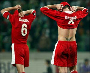 Gareth Southgate and Franck Queudrue