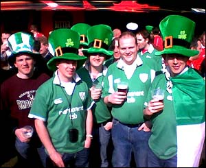 Irish fans