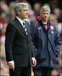 The Blackburn boss Mark Hughes shows his frustation