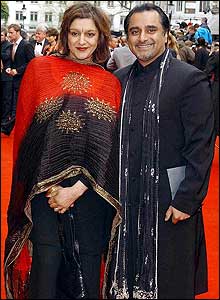 Sanjeev Bhaskar and Meera Syal