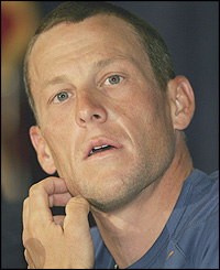 Six-times Tour de France winner Lance Armstrong announces his intention to retire