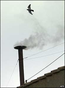 Chimney on the Sistine Chapel