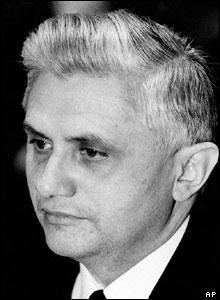 File photo of Joseph Ratzinger, then Archbishop of Munich and Freising 