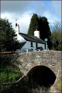 Lock-keepers cottage at Pensarn Bridge from nine-year-old Sarah Morgan, Caerleon