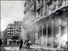 Algiers in flames