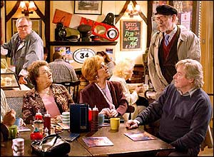 Sir Ian McKellen in Coronation Street