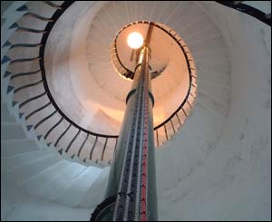 Centre of South Stack Lighthouse by Mike Owen, Llandudno