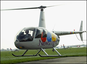 The Newsnight helicopter