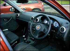 Interior of MG