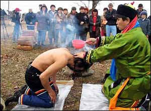 Dousing of Vasily Dunkai