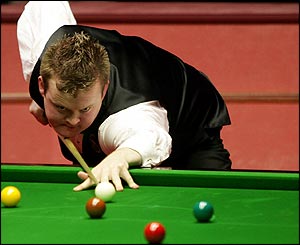 Shaun Murphy levels at the mid-session interval