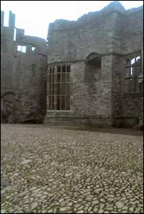 This shot inside Raglan Castle was taken by Elizabeth Rhodes, from Leighton Buzzard, Bedfordshire