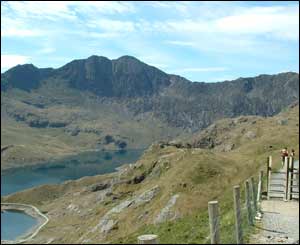 Majestic Snowdon in May from Clive Norton, Studley, Warwickshire