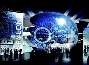 An artist's impression of the Dome's new exhibition space