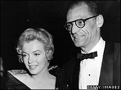 Marilyn Monroe and Arthur Miller
