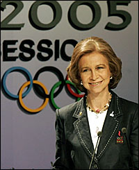Spain's Queen Sofia 