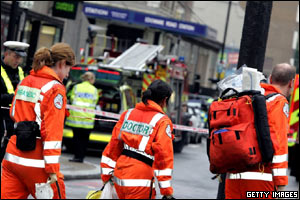 Doctors at the scene