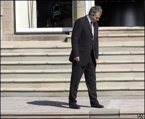 Prime Minister Tony Blair at Gleneagles