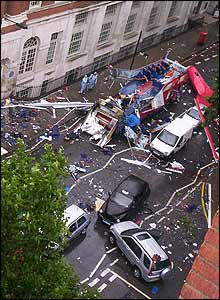 The bus at Tavistock Square