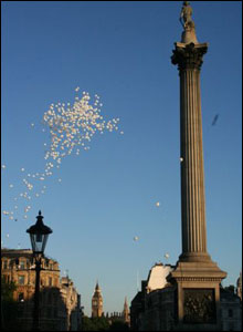 Trafalgar Square vigil