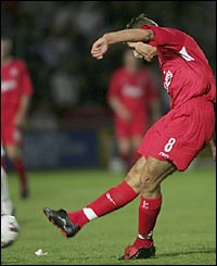 Gerrard again proves the difference as he comes on as a substitute and scores