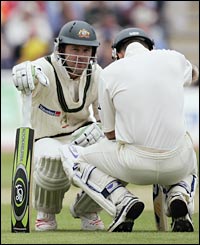 Justin Langer and Ricky Ponting