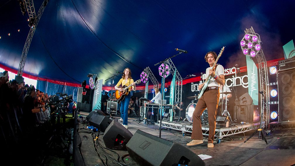 Performing on the BBC Introducing stage