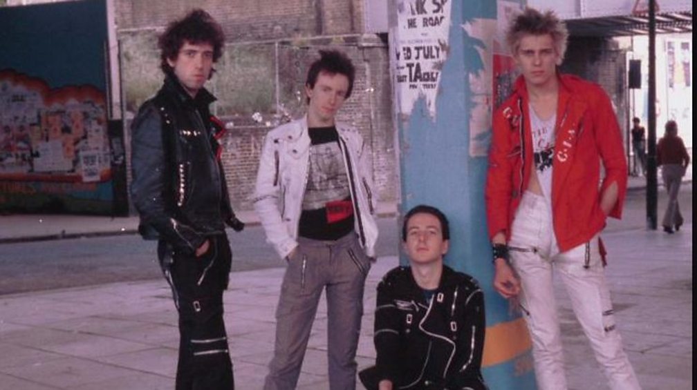 The Clash with Topper Headon (centre)