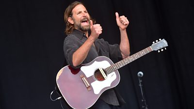 Bradley Cooper, Johnny Depp and other unexpected guests at Glastonbury 2017