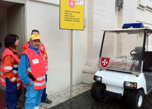 Knights of Malta first aid post