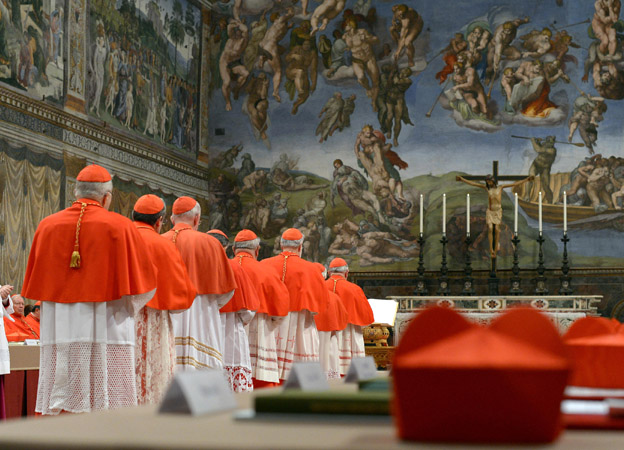 Inside Sistine Chapel