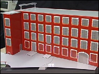 Model of the Maryhill factory