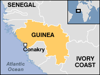 Map of Guinea