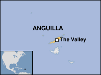 Map of Anguilla